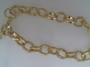 Temple St Clair 18k yellow gold Arno open bale bracelet
