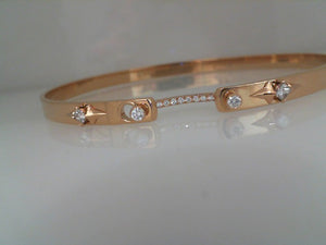 Nouvel Heritage 18k rose gold Reverie Mood bracelet 18cm NH4372
