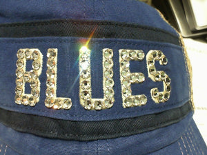 St Louis Sparkle STL Blues trucker hat