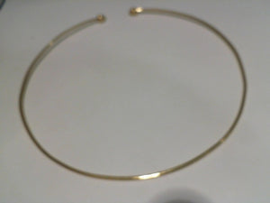 Jenna Blake 18k yellow gold collar necklace