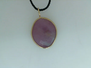 Heather Moore 14k yellow gold Elizabeth multi color sapphire stone