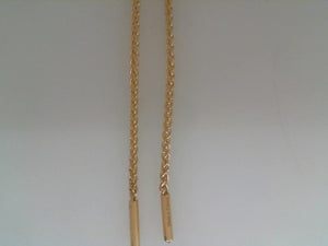 Nouvel Heritage 18k  yellow gold 55cm latch chain