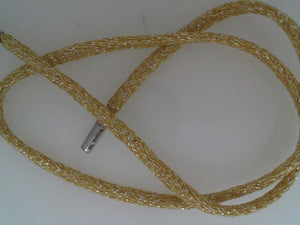 Carolina Bucci sun cord with 18k white gold tips