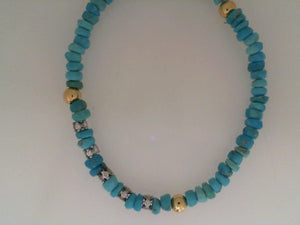 MIMI diamond roundel woven bracelet