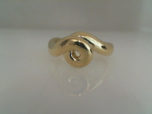 Bea Bongiasca 9k yellow gold  jumbo wave ring