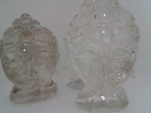 YY clear quartz Buddha figurine