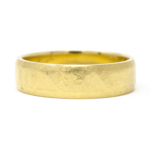 Jennifer Dawes 18k Gold Beveled Mens Band