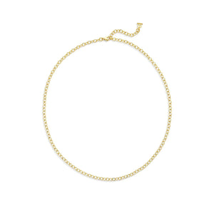 Temple St Clair 18k yellow gold xs oval chain 18"