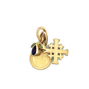 Jennifer Dawes 14k Gold Sojourn Liberty Pendant Necklace