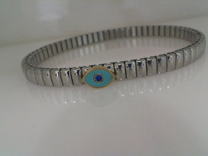 Nomination stainless steel stretch eye bracelet