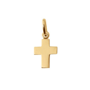 Gigi Clozeau 18k Yellow Gold Cross Pendant