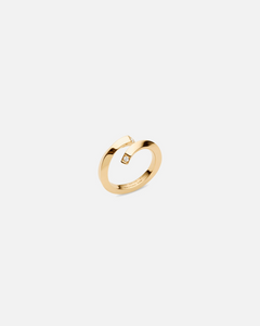 Nouvel Heritage 18k Gold Thread Ring