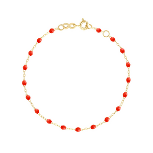 Gigi Clozeau 18k Yellow Gold Classic Bracelet-  ORANGE