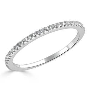 LUXURY BY LEONARDO 14k Gold & Diamond Eternity Band